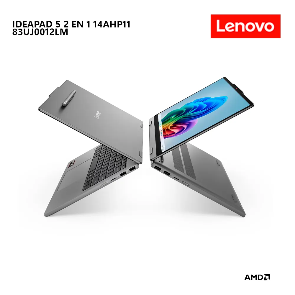 LAPTOP LENOVO IDEAPAD 5 2 EN 1 14AHP11 RYZEN 7 250 16GB RAM 512GB SSD 14' WUXGA-83UJ0012LM - 2