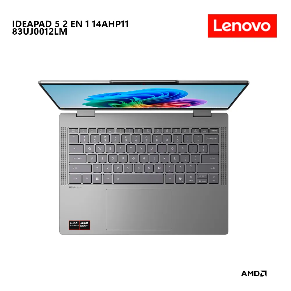 LAPTOP LENOVO IDEAPAD 5 2 EN 1 14AHP11 RYZEN 7 250 16GB RAM 512GB SSD 14' WUXGA-83UJ0012LM - 6