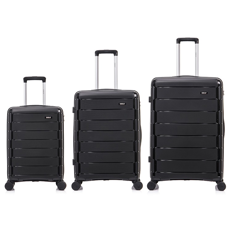MALETA VIAJE DUKAP MONACO NEGRO SET DE 3 MOJN - 2