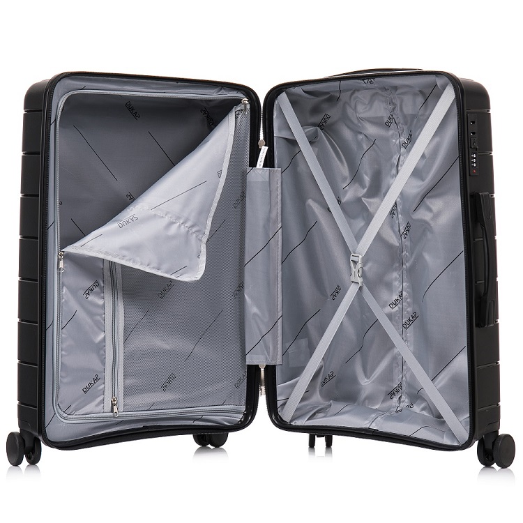 MALETA VIAJE DUKAP MONACO NEGRO SET DE 3 MOJN - 3