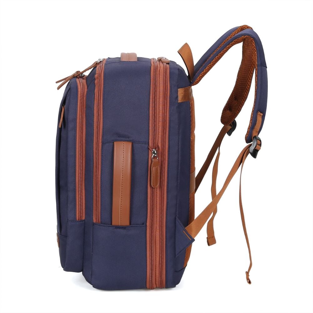 MALETA CABINERA ROYAL AZUL Y MOCHILA PORTALAPTOP X-MAX AZUL - 7