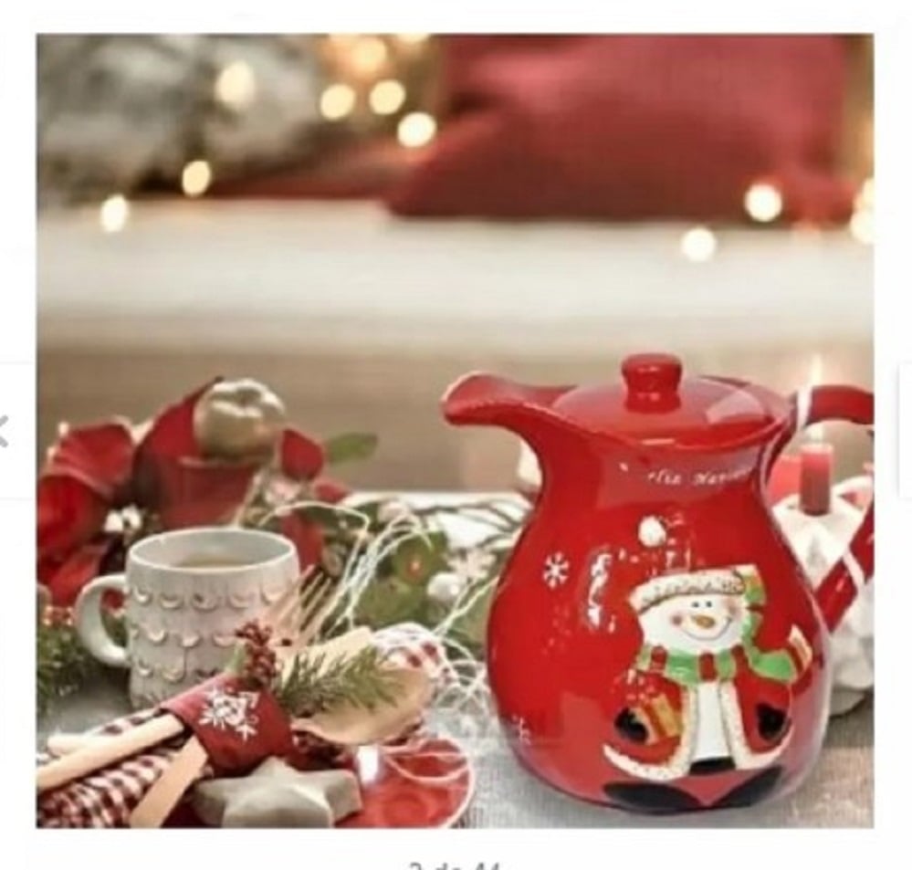 JARRA NAVIDEÑA CTAPA DISEÑO PAPA NOEL 4 LITROS - 1