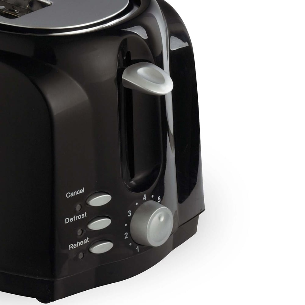 TOSTADOR DE PAN RECORD 600W NEGRO - 2