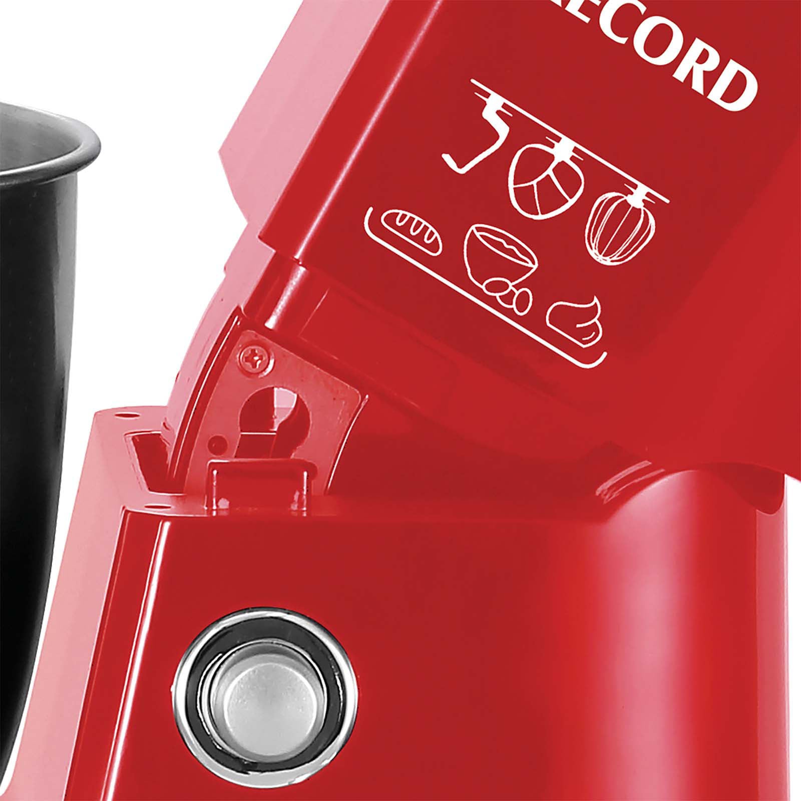 BATIDORA DE PEDESTAL RECORD INOX 5L ROJO - 2