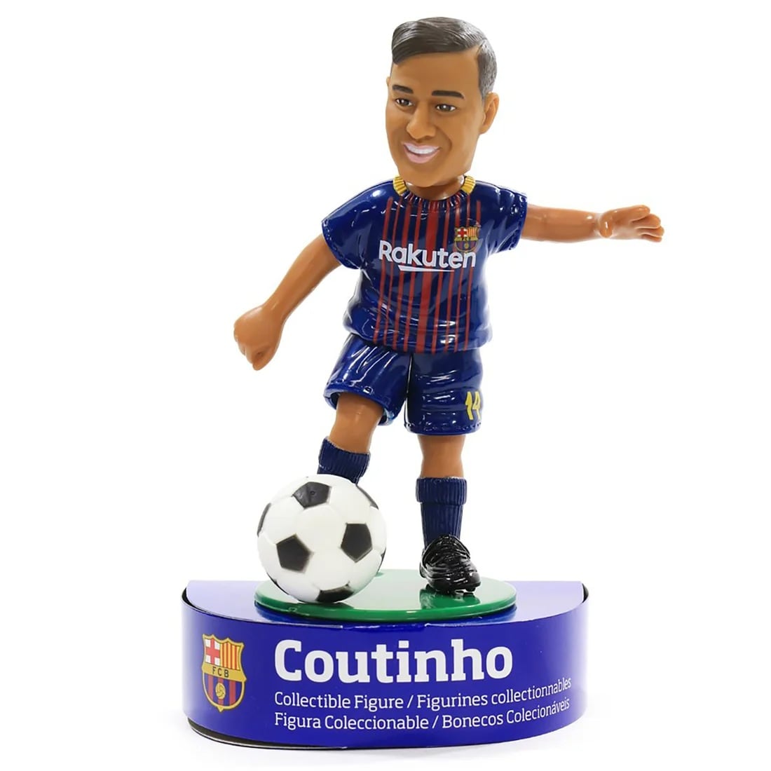 FIGURA COLECCIONABLE MACCABI ACCMAC1007 MULTICOLOR FCB COUTINHO FIGURINE - 2