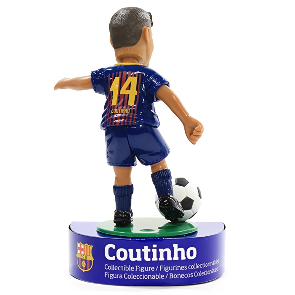 FIGURA COLECCIONABLE MACCABI ACCMAC1007 MULTICOLOR FCB COUTINHO FIGURINE - 3