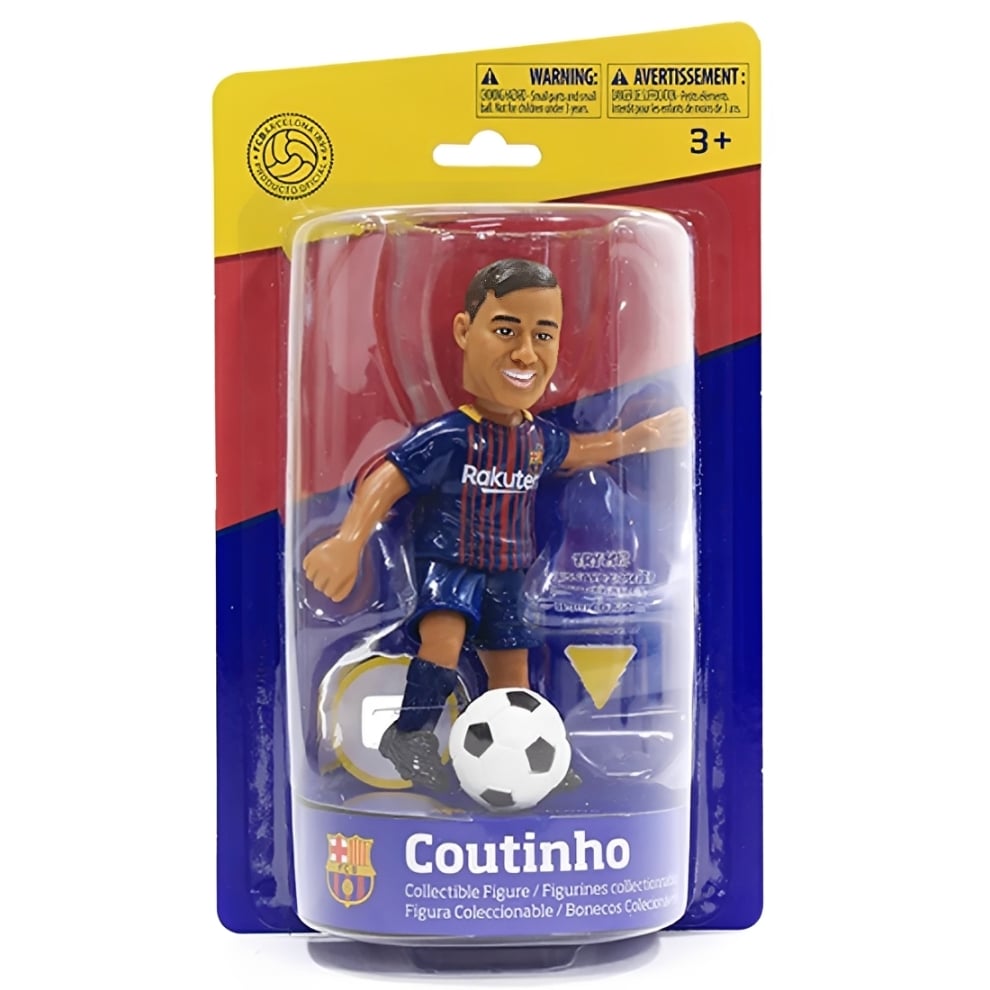 FIGURA COLECCIONABLE MACCABI ACCMAC1007 MULTICOLOR FCB COUTINHO FIGURINE - 4