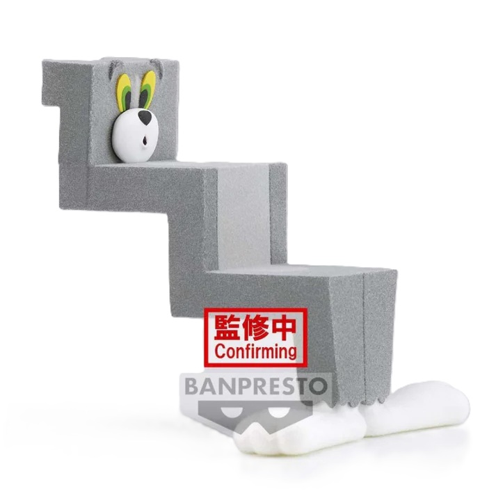 FIGURA COLECCIONABLE BANDAI DE TOM AND JERRY FLUFFY PUFFY-V2 TOM A - 2