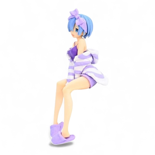 FIGURA COLECCIONABLE GOOD SMILE RE ZERO NOODLE STOP-REM ROOM WEAR PURPLE - 2