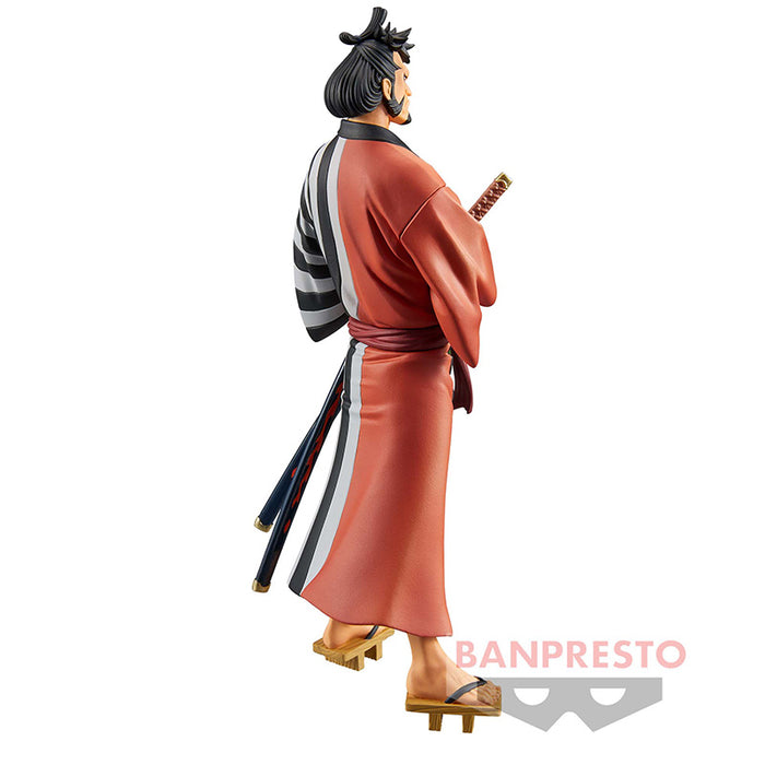 FIGURA COLECCIONABLE BANDAI DE ONE PIECE DXF GRANDLINE MEN KIN EMON - 4
