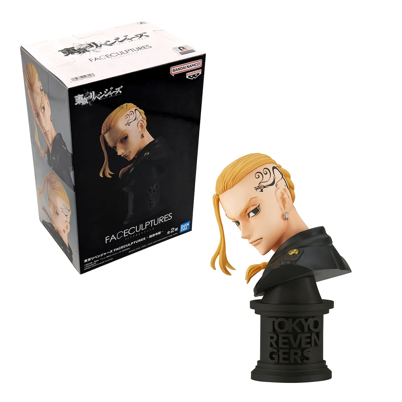 FIGURA COLECCIONABLE BANDAI DE TOKYO REVENGERS FACECULPTURES-KEN VA - 5