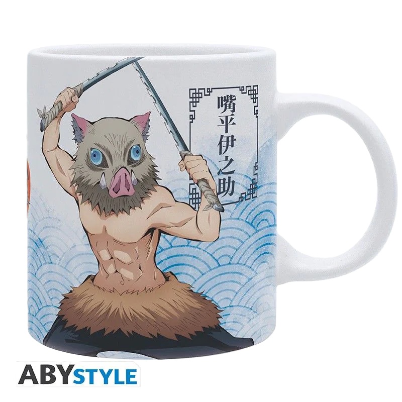 TAZA ABYSSE AMERICA DE DEMON SLAYER ZENITSU/INOSUKE MUG 11 OZ 320 ML GECUABY1217 - 2