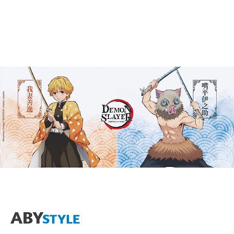 TAZA ABYSSE AMERICA DE DEMON SLAYER ZENITSU/INOSUKE MUG 11 OZ 320 ML GECUABY1217 - 4