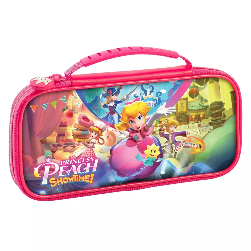 ESTUCHE DE VIAJE DELUXE PRINCESS PEACH SHOWTIME PARA NINTENDO SWITCH - 1