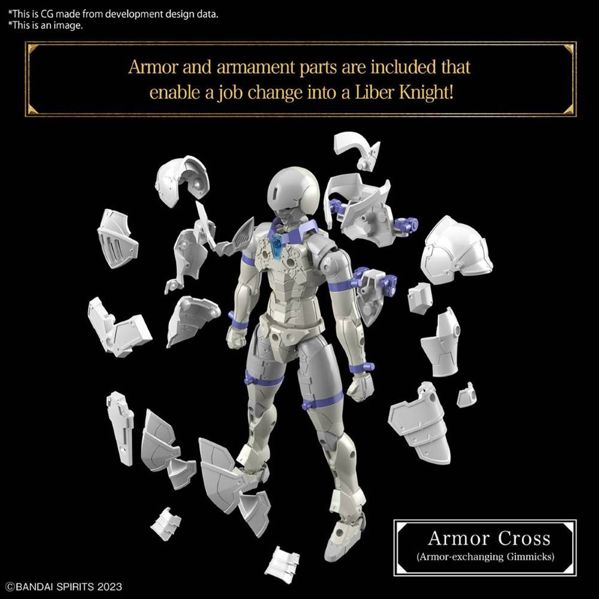 BANDAI MODEL KITS DE 30 MINUTES FANTASY LIBER HOLY KNIGHT (MAQUETAS) - 4