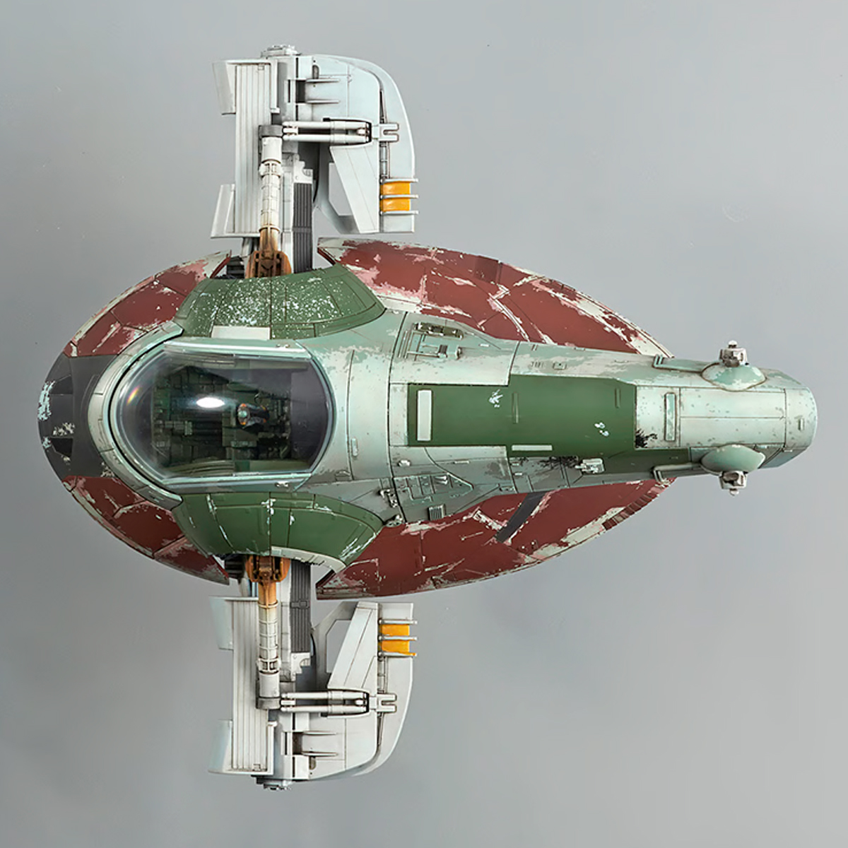 BANDAI MODEL KITS ORIGINAL BOBA FETTS STARSHIP STAR WARS 1/144 (MAQUETAS) - 4