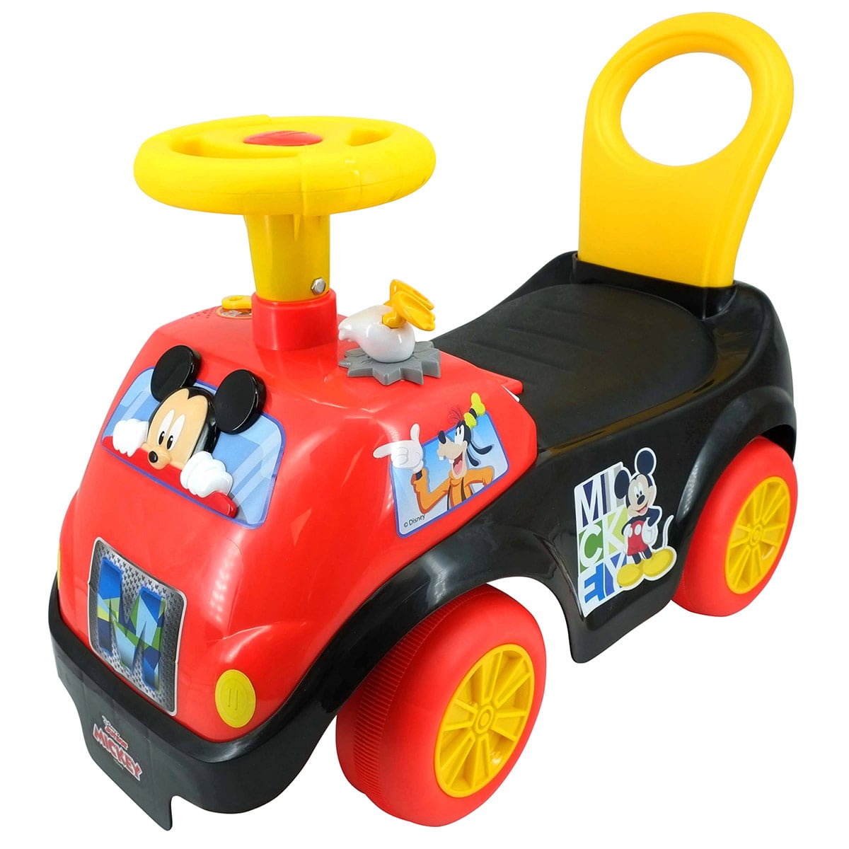 CORREPASILLOS CARRITO MONTABLE PARA NIÑOS DE MICKEY AVENTURERO LUCES Y SONIDOS - 1