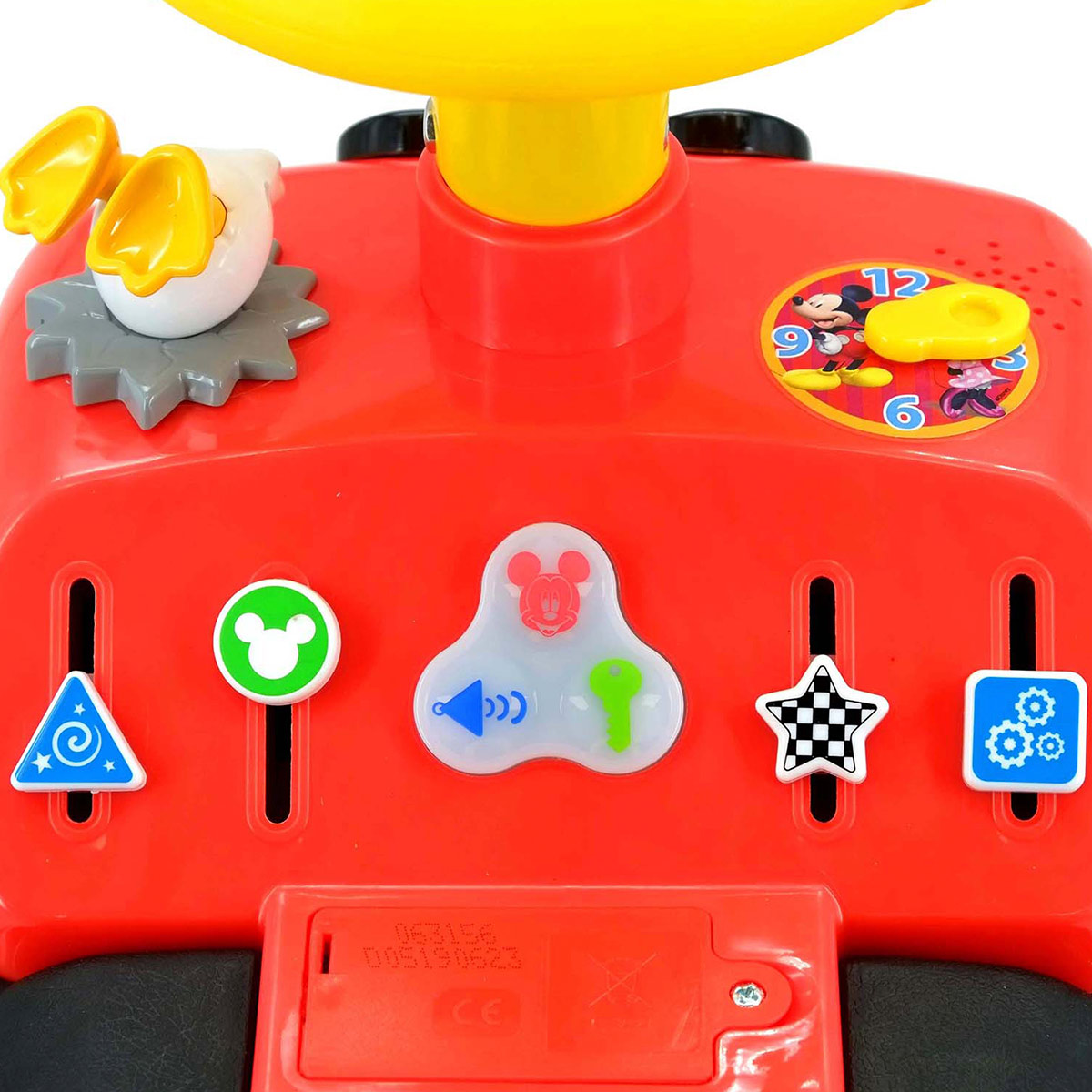 CORREPASILLOS CARRITO MONTABLE PARA NIÑOS DE MICKEY AVENTURERO LUCES Y SONIDOS - 5