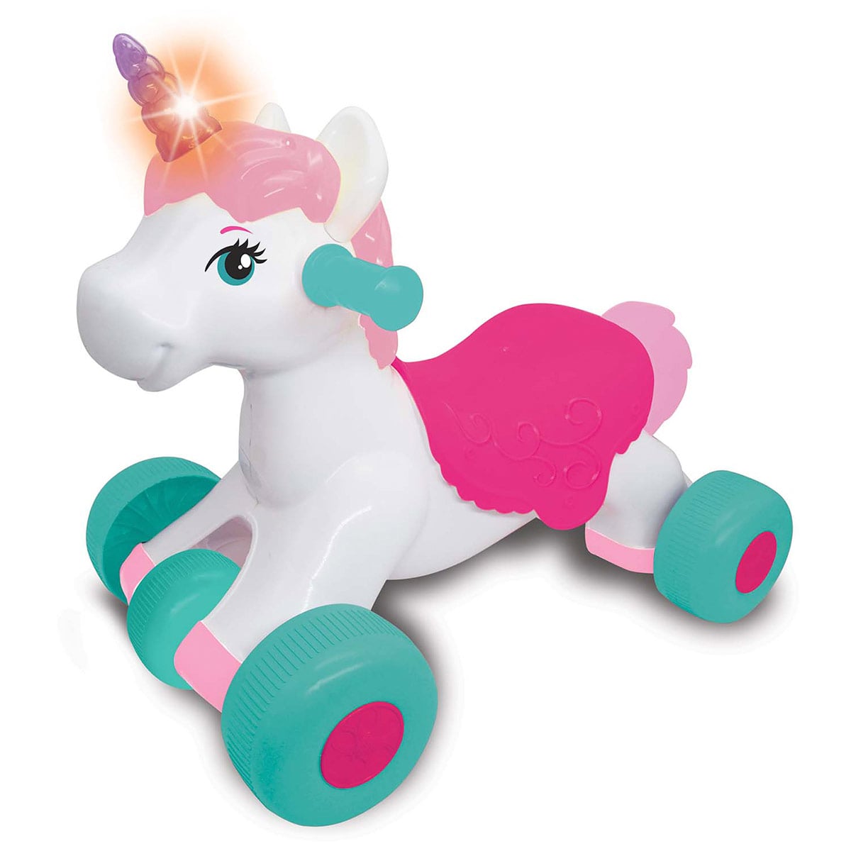 CORREPASILLOS CARRITO MONTABLE PARA NIÑOS DE UNICORNIO MÁGICO PASEO DE ENSUEÑO - 1