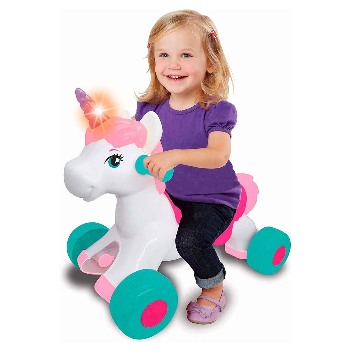 CORREPASILLOS CARRITO MONTABLE PARA NIÑOS DE UNICORNIO MÁGICO PASEO DE ENSUEÑO - 3