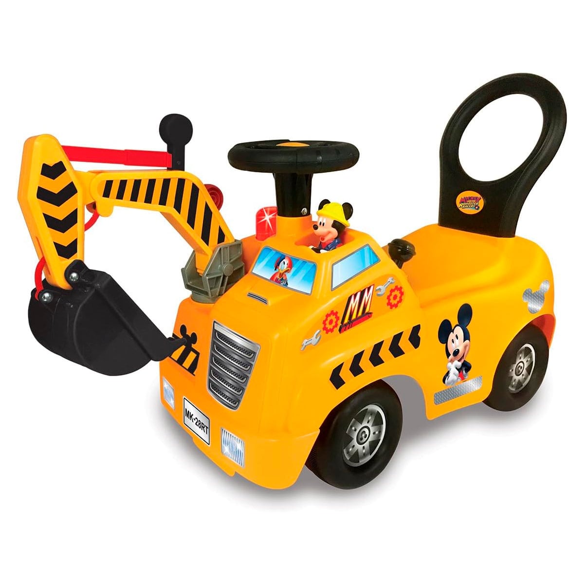 CORREPASILLOS CARRITO MONTABLE PARA NIÑOS DE GRÚA CONSTRUCTORA DE MICKEY - 1