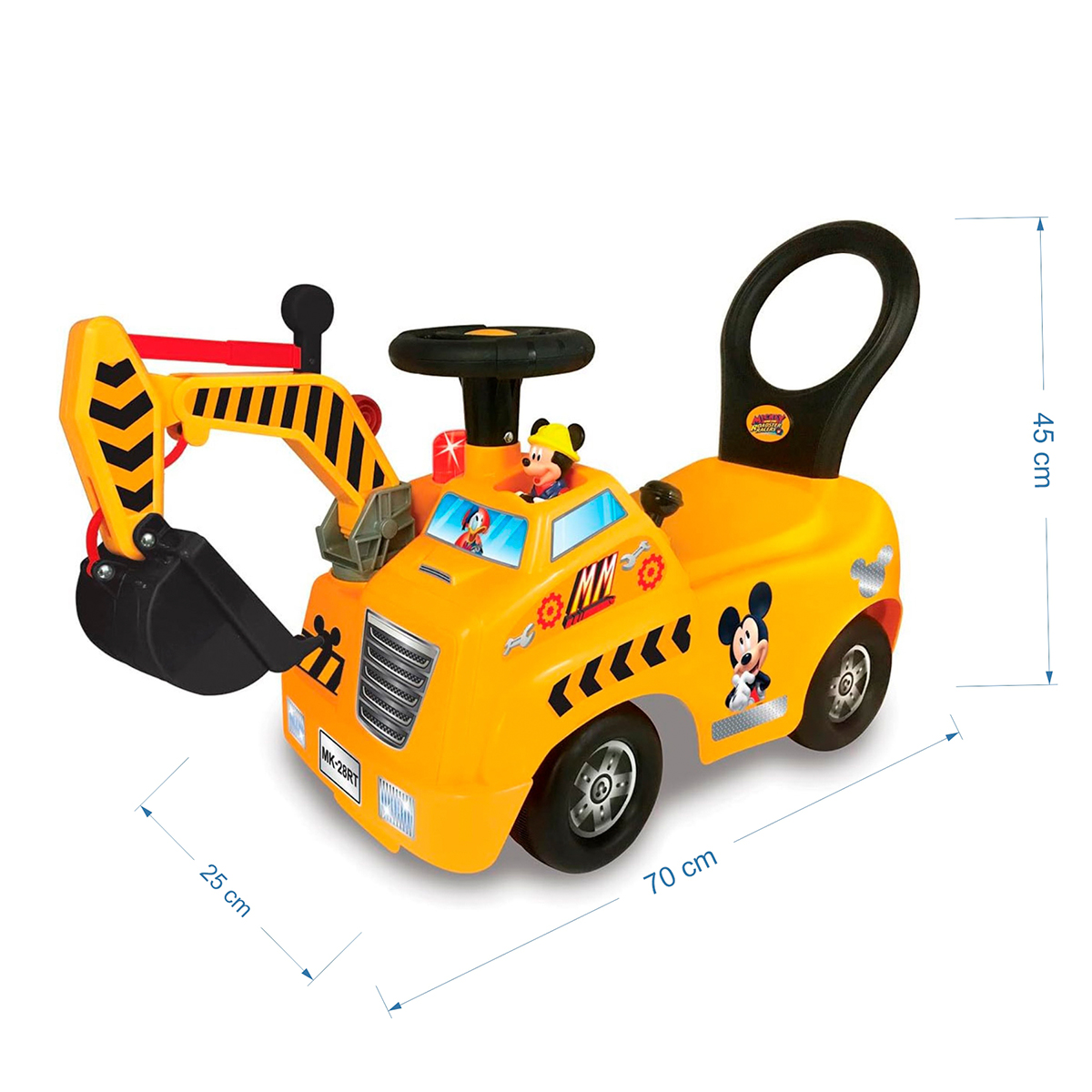 CORREPASILLOS CARRITO MONTABLE PARA NIÑOS DE GRÚA CONSTRUCTORA DE MICKEY - 10