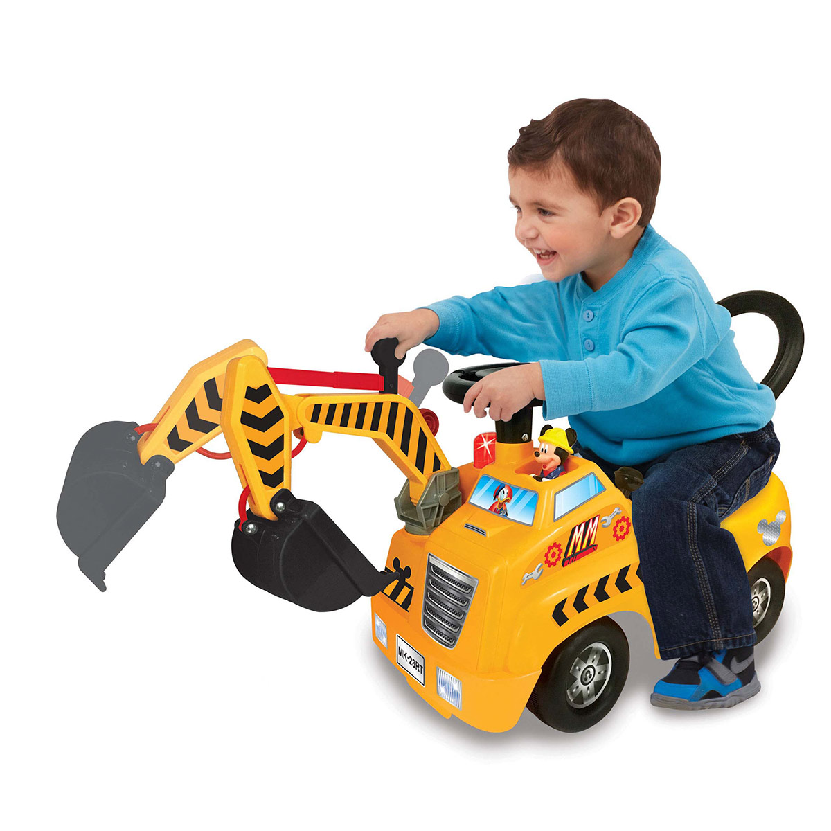 CORREPASILLOS CARRITO MONTABLE PARA NIÑOS DE GRÚA CONSTRUCTORA DE MICKEY - 6