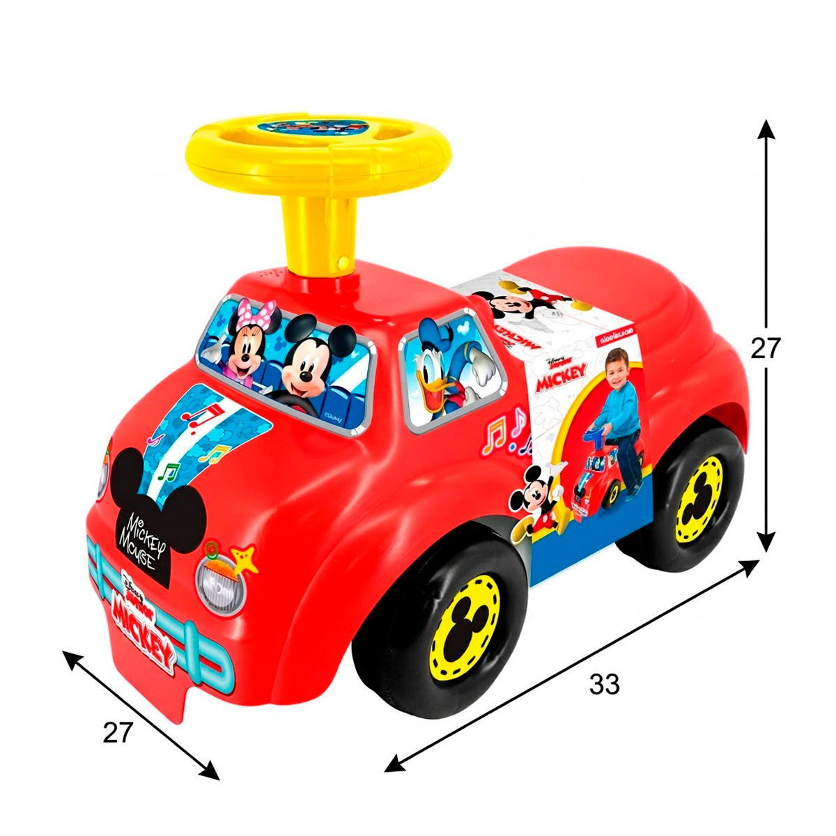 CORREPASILLOS CARRITO MONTABLE PARA NIÑOS MI PRIMER DE MICKEY - 4