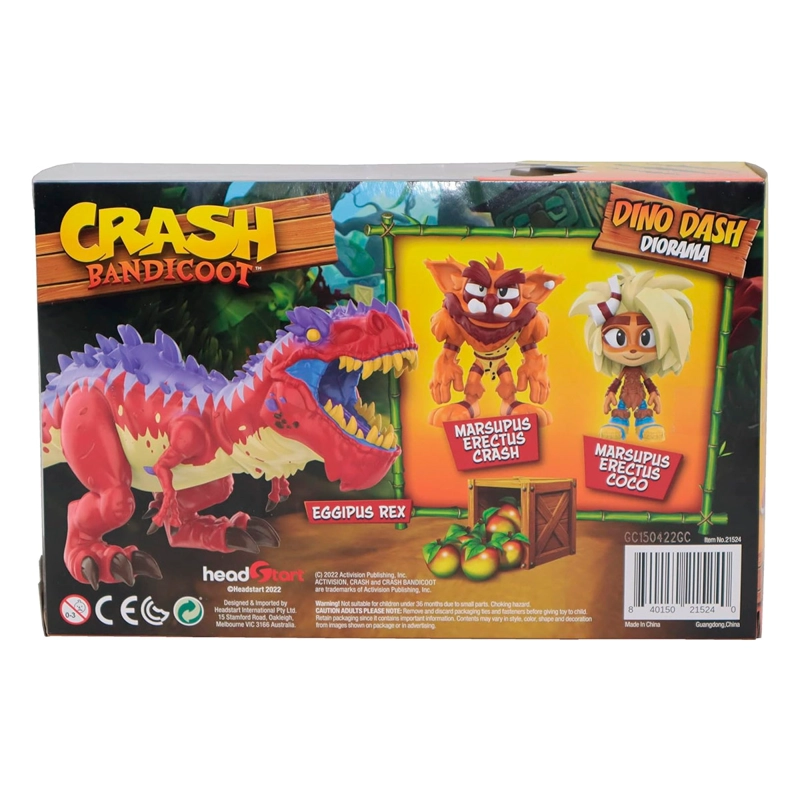 FIGURA COLECCIONABLE DIORAMA DELUXE CRASH BANDICOOT 6.5 CMS - 2