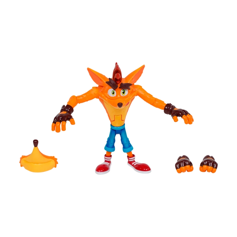 FIGURA COLECCIONABLE CRASH BANDICOOT FIGURA ARTICULADA CRASH 15 CMS - 2