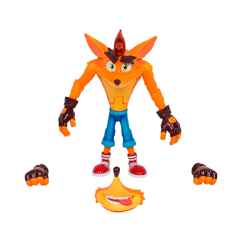 FIGURA COLECCIONABLE CRASH BANDICOOT FIGURA ARTICULADA CRASH 15 CMS - 3