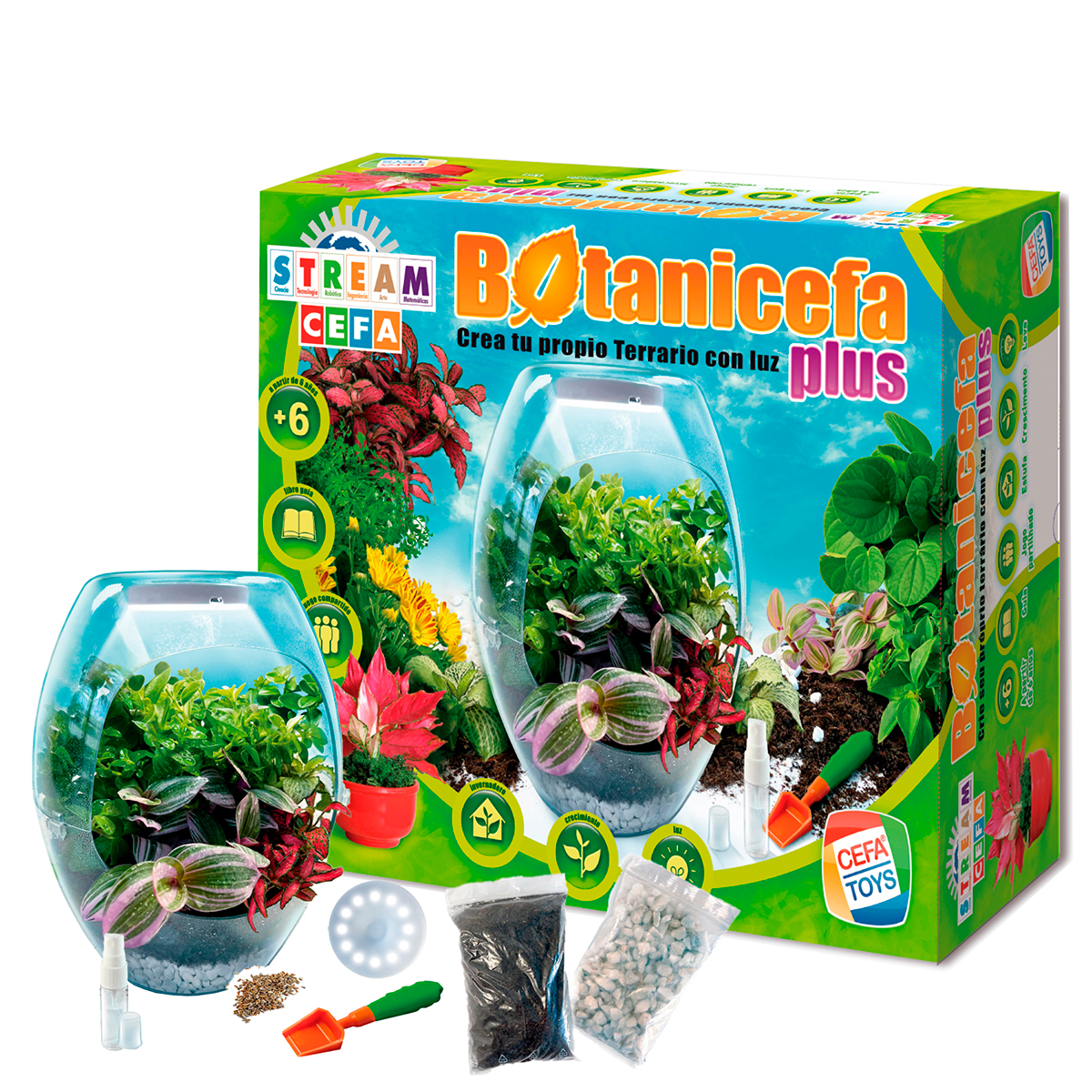 KIT DE CIENCIAS JARDIN CIENTIFICO BOTANICEFA PLUS - 1