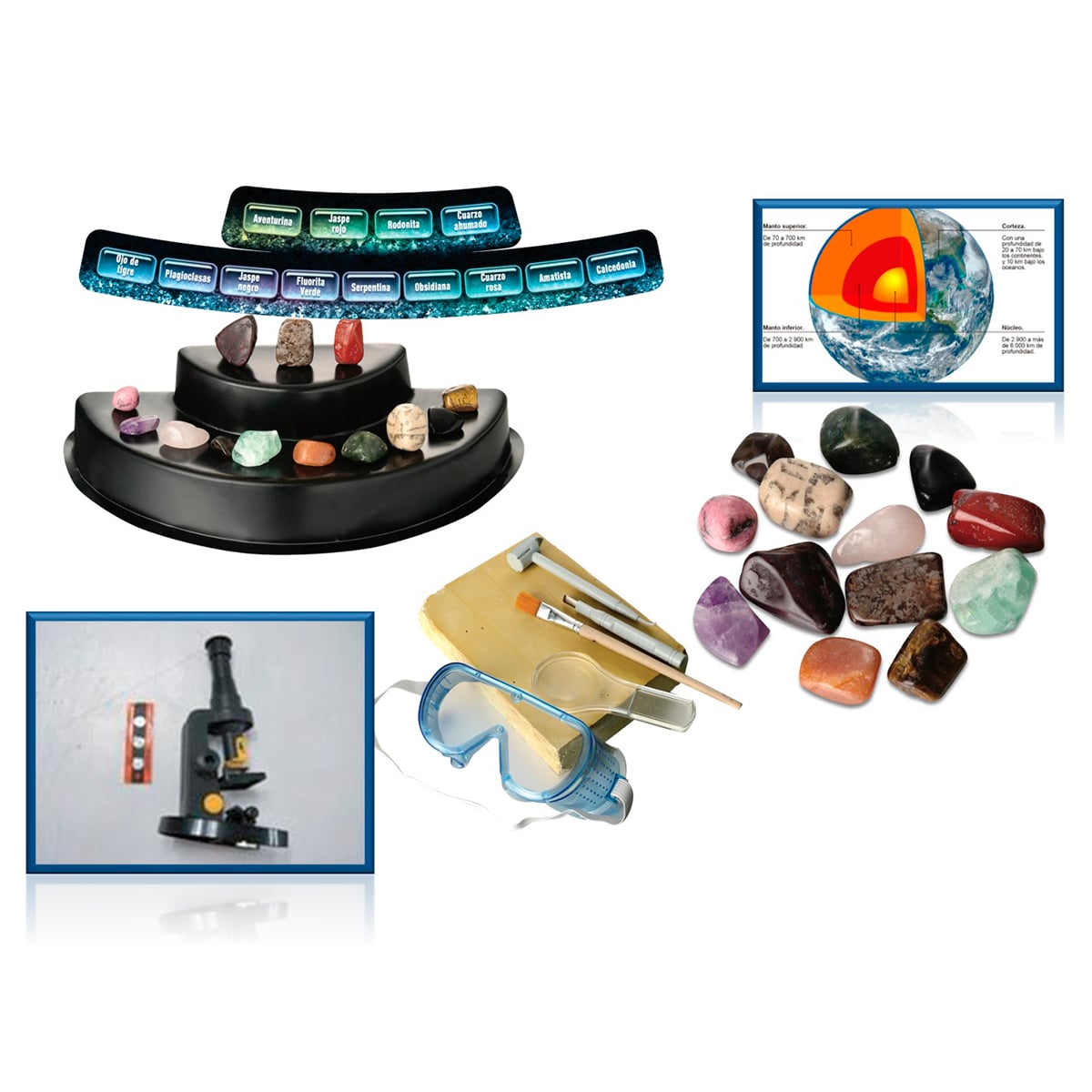KIT DE CIENCIAS Y EXPLORACION MINERALOCEFA - 3