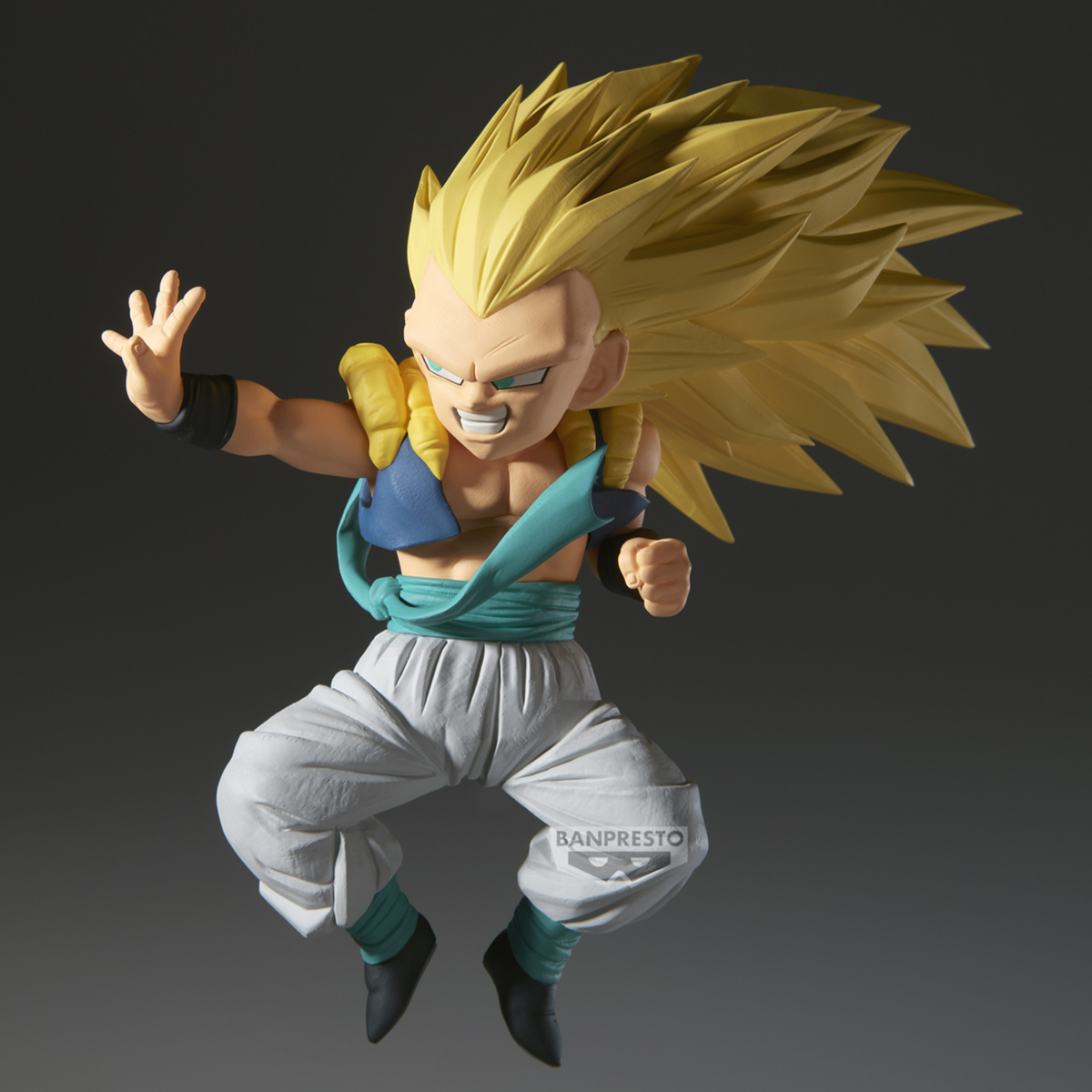 FIGURA COLECCIONABLE BANDAI DE DRAGON BALL Z MATCH MAKERS SUPER SAIYAN 3 GOTENKS - 4