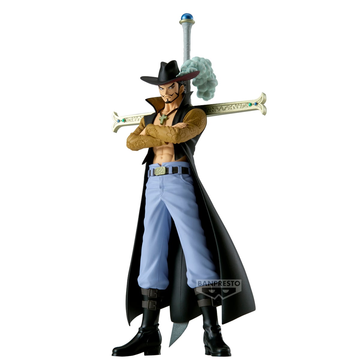 FIGURA COLECCIONABLE BANDAI DE ONE PIECE DXF GRANDLINE SERIE EX MIHAWK - 1