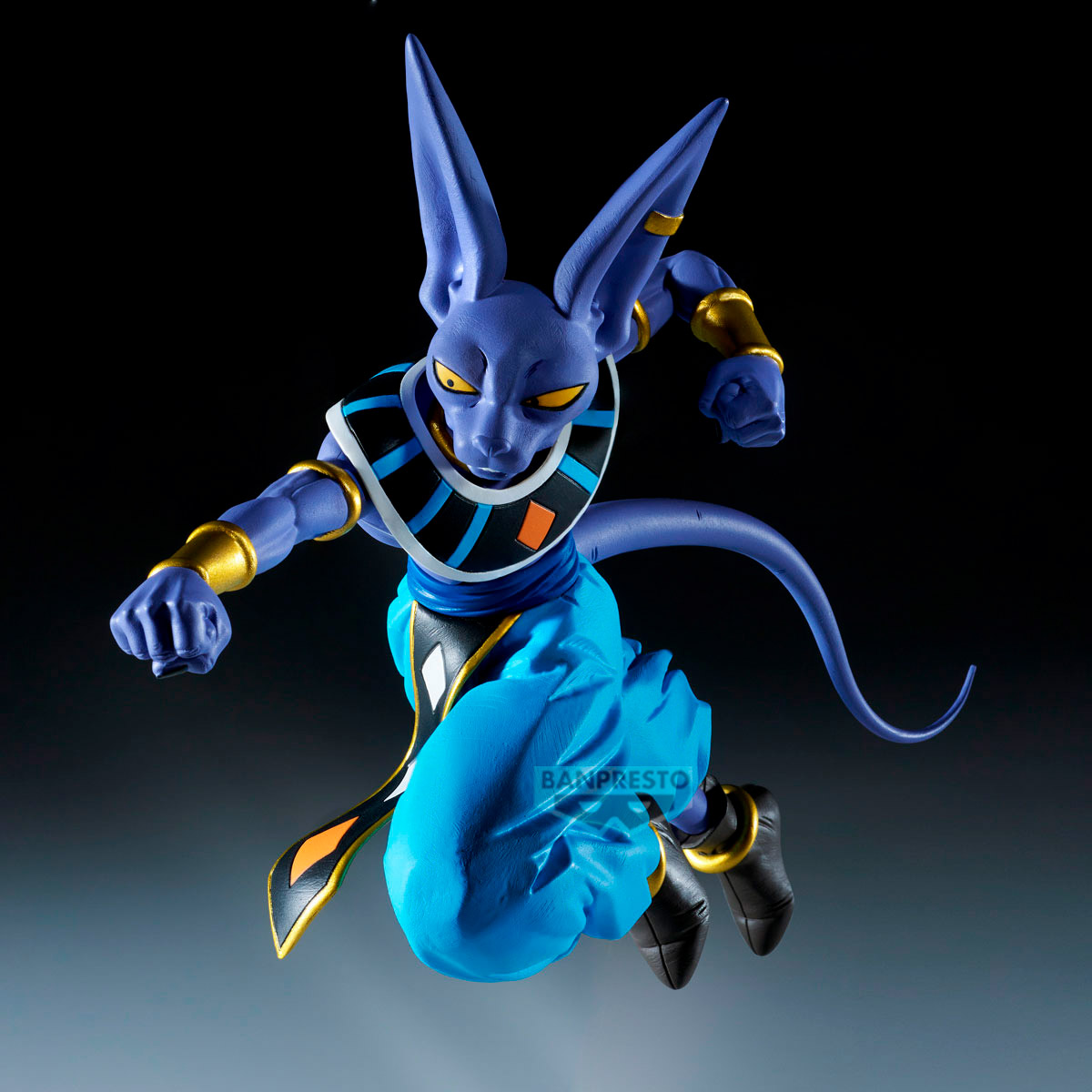 FIGURA COLECCIONABLE BANDAI DE DRAGON BALL SUPER MATCH MAKERS BEERUS VS SUPER SAIYAN GOD SON GOKU - 2