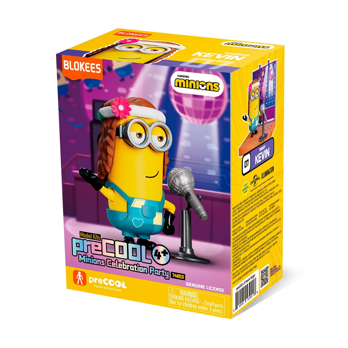 MODEL KIT DE BLOKEES MINIONS PRECOOL 02 KEVIN SINGER - 3