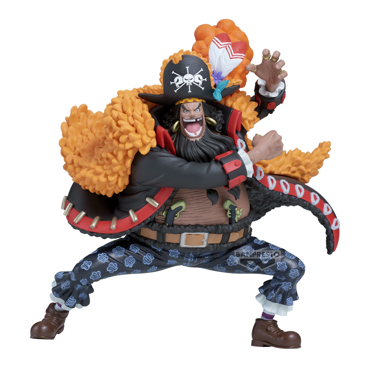 FIGURA COLECCIONABLE BANDAI DE ONE PIECE BATTLE RECORD MARSHALL D. TEACH - 1