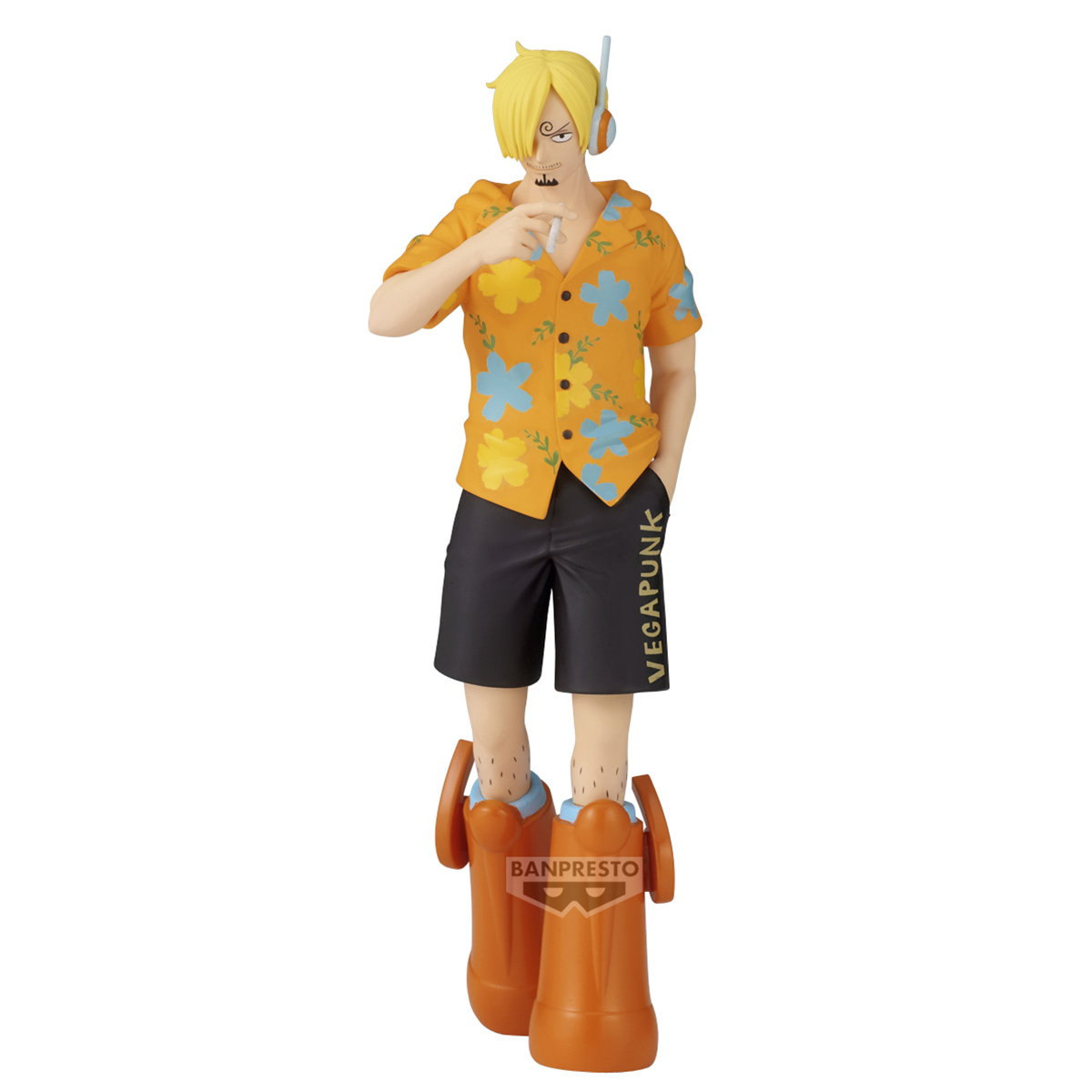 FIGURA COLECCIONABLE BANDAI DE ONE PIECE THE SHUKKO SANJI VER EGGHEAD V - 1