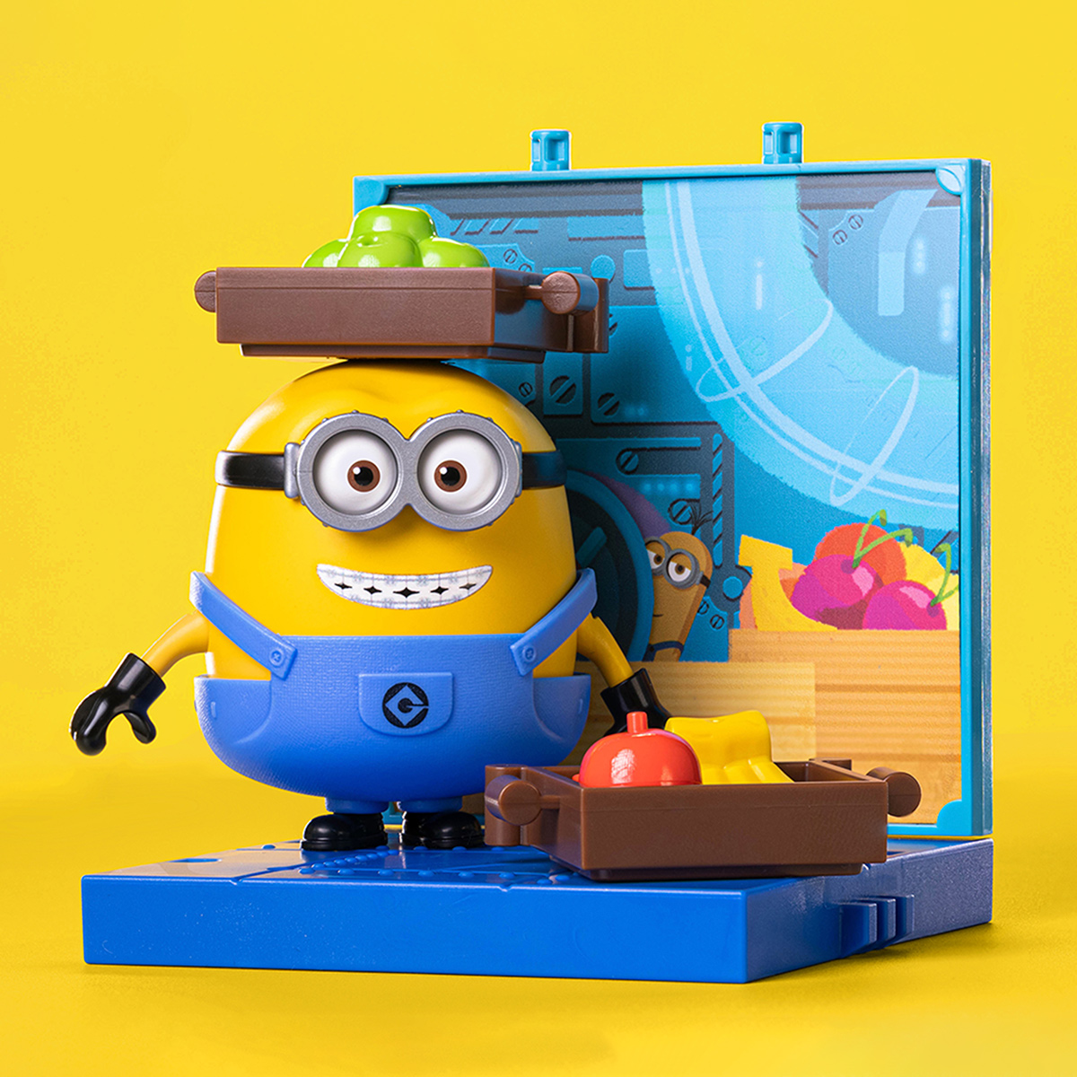 MODEL KIT DE BLOKEES MINIONS PRECOOL 01 OTTO THE FRUIT HANDLER - 2
