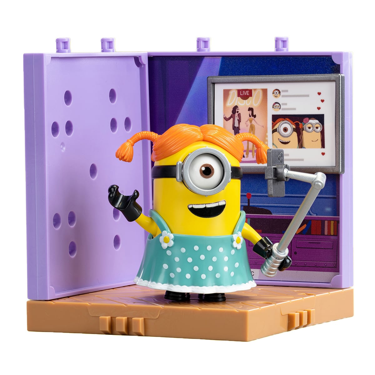 MODEL KIT DE BLOKEES MINIONS PRECOOL 02 CARL STREAMER - 1
