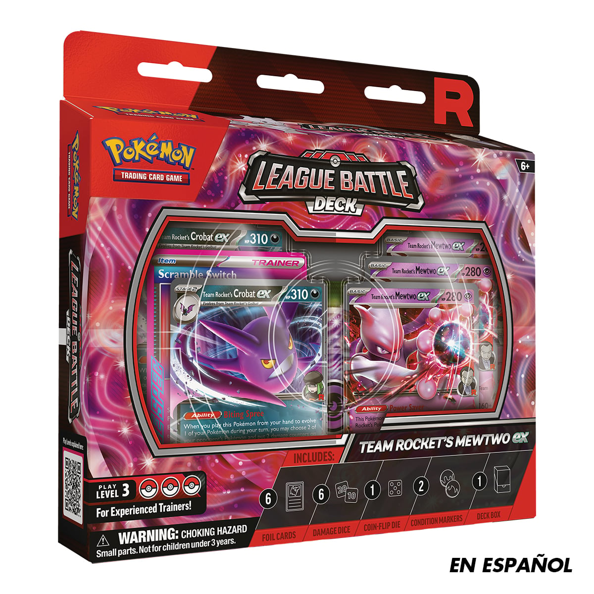 CARTAS DE POKEMON TCG TEAM ROCKET MEWTWO EX LEAGUE BATTLE DECK SPA - 2