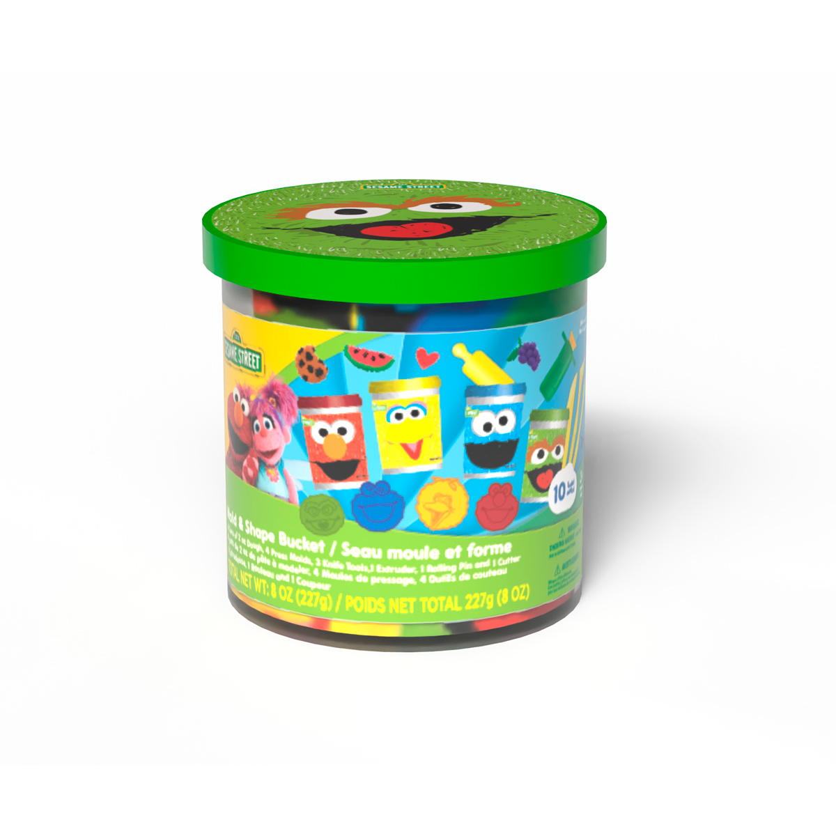 PLASTILINAS DE PLAZA SESAMO SET DE MOLDES Y FORMAS SURTIDO - 2