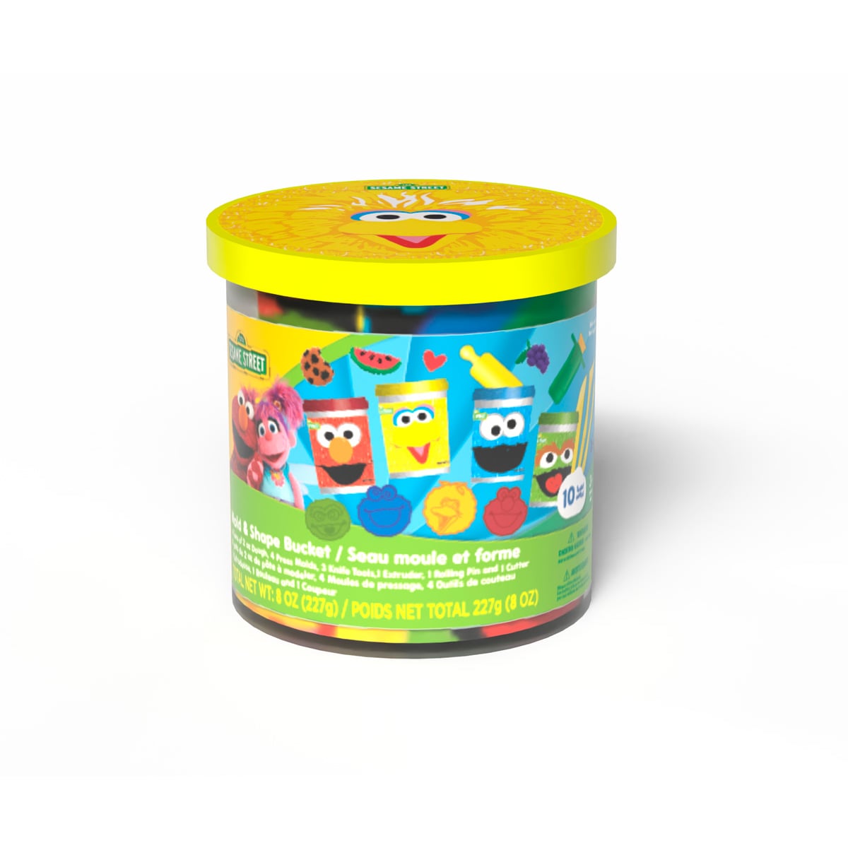 PLASTILINAS DE PLAZA SESAMO SET DE MOLDES Y FORMAS SURTIDO - 3