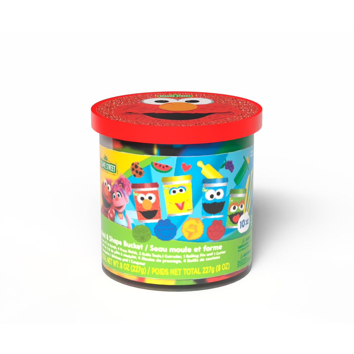 PLASTILINAS DE PLAZA SESAMO SET DE MOLDES Y FORMAS SURTIDO - 4