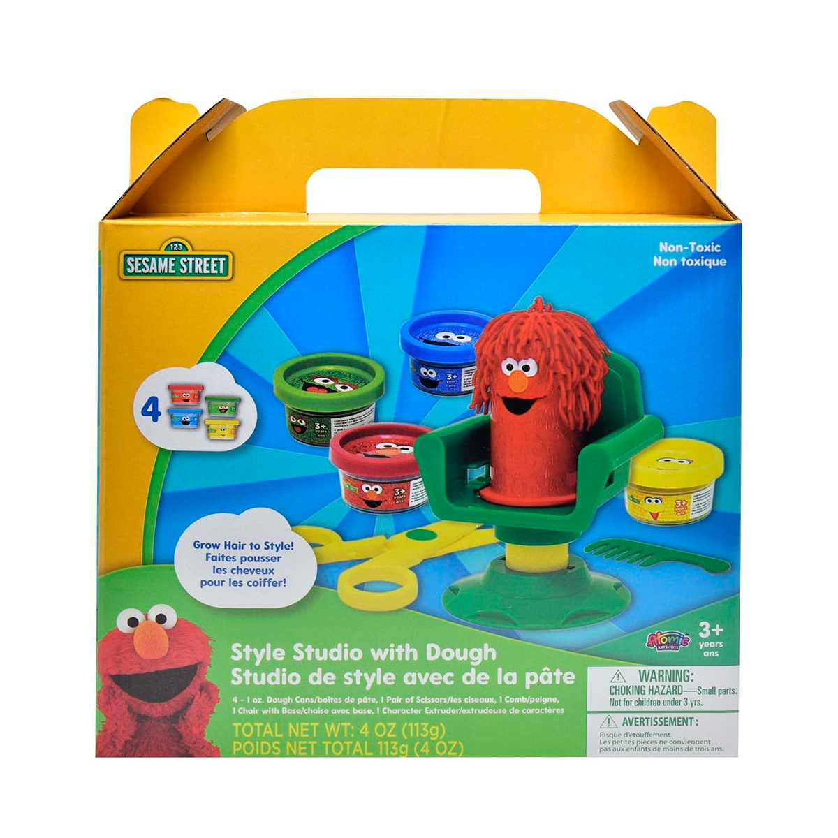 PLASTILINAS DE PLAZA SESAMO STYLE STUDIO - 1