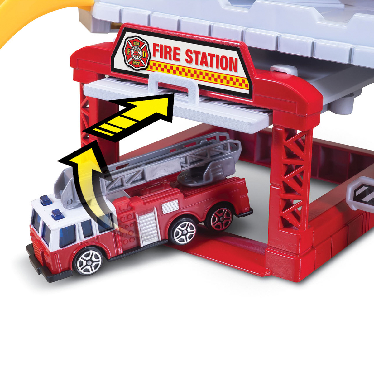 BASE DE EMERGENCIAS 36 PIEZAS – PLAYSET DE RESCATE CON VEHÍCULOS - 3