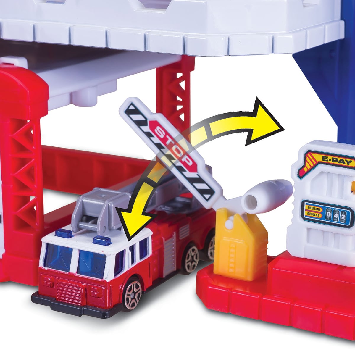 BASE DE EMERGENCIAS 36 PIEZAS – PLAYSET DE RESCATE CON VEHÍCULOS - 4