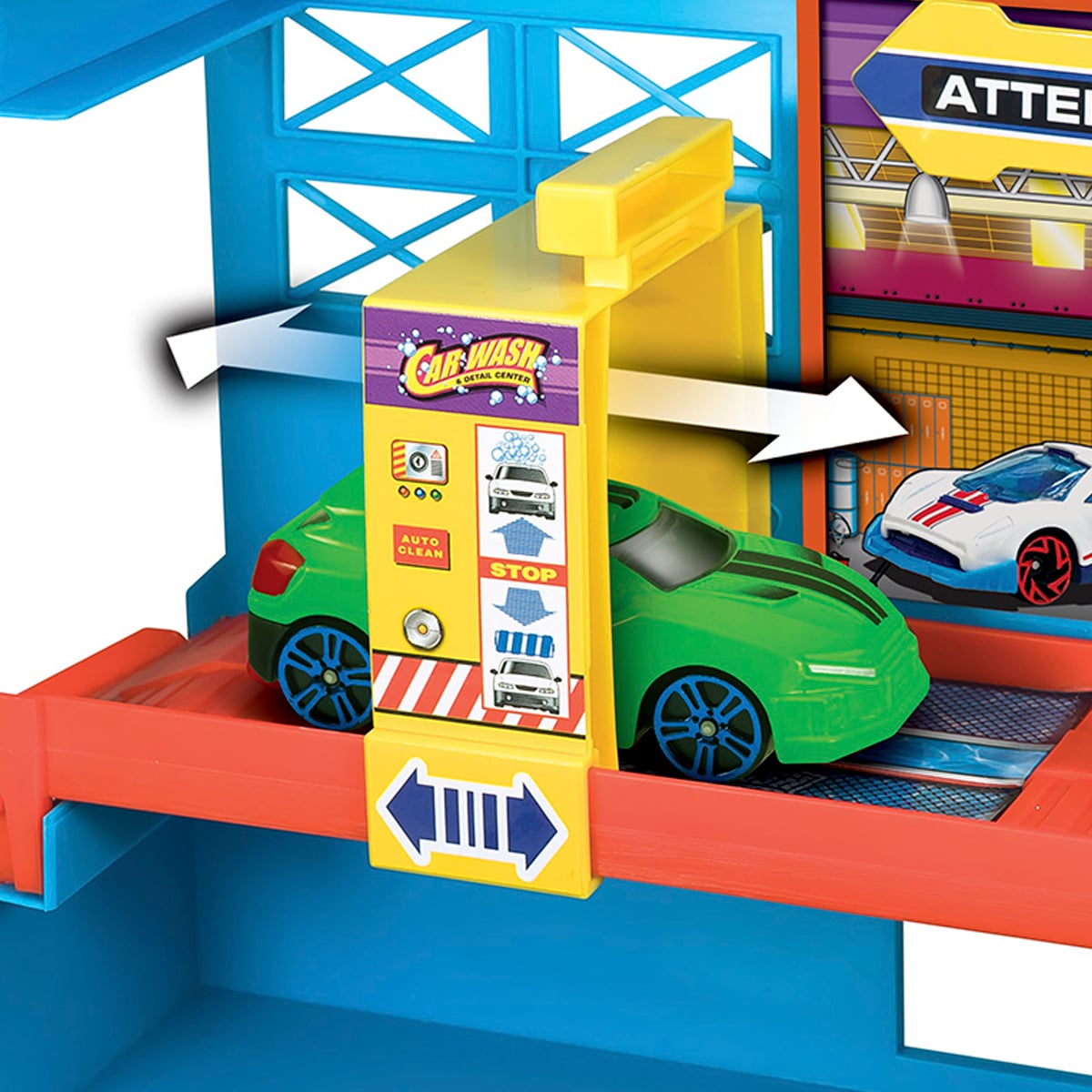 TALLER MECÁNICO DE JUGUETE – PLAYSET DE AUTOS Y GARAJE PARA NIÑOS - 5