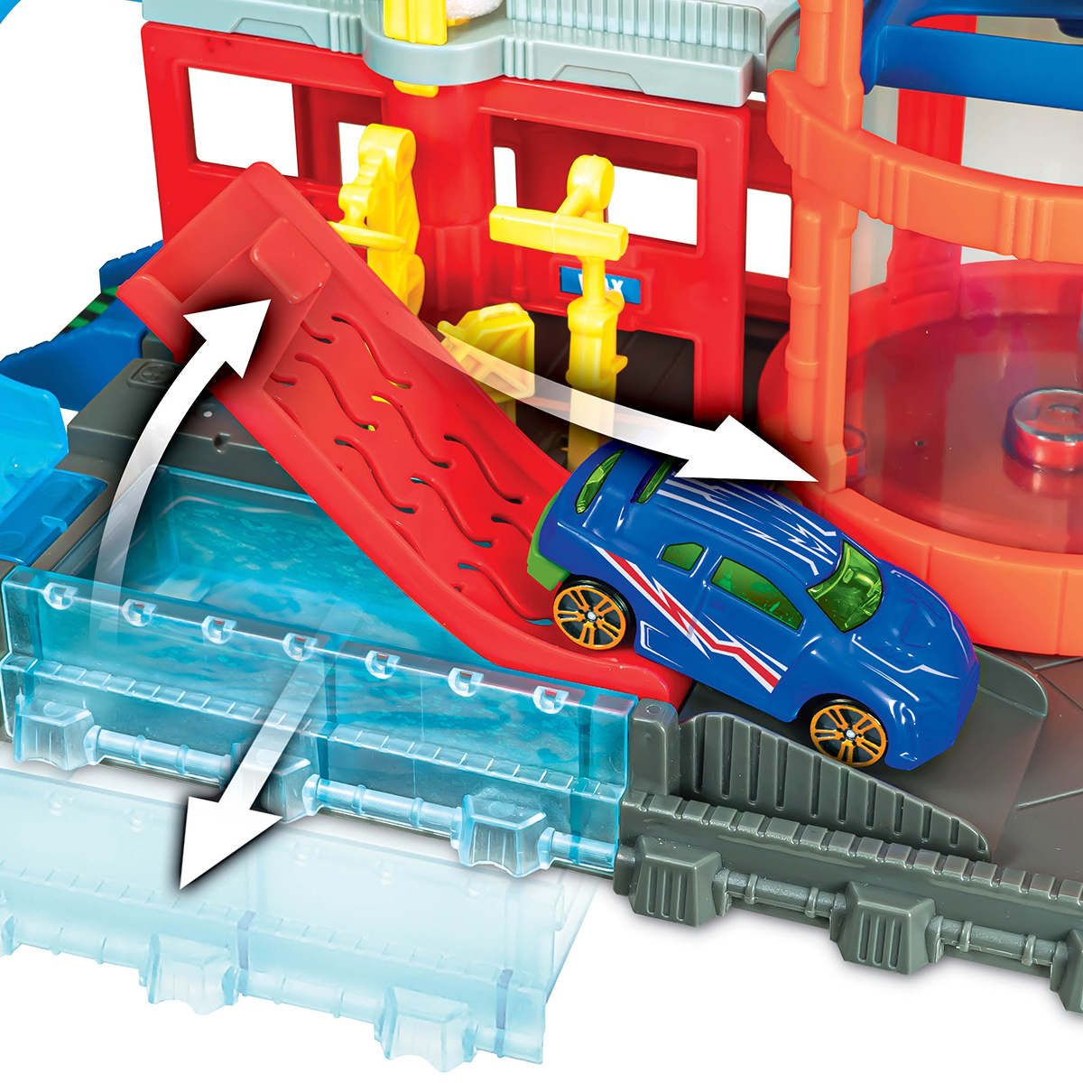 LAVADERO DE AUTOS MÁGICO – PLAYSET CON CAMBIO DE COLOR PARA NIÑOS - 4